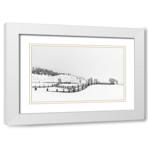 After Snow White Modern Wood Framed Art Print with Double Matting by Xie, Louise