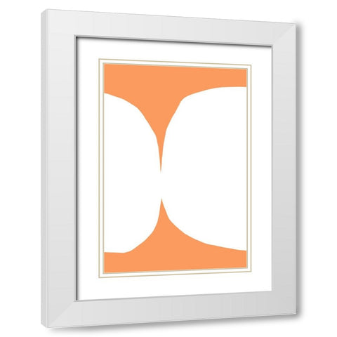 Are You That Somebody White Modern Wood Framed Art Print with Double Matting by Uplusmestudio