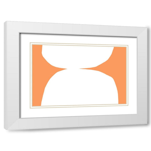 Are You That Somebody White Modern Wood Framed Art Print with Double Matting by Uplusmestudio