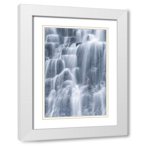 Fall in Iceland White Modern Wood Framed Art Print with Double Matting by J Rao, Jenny