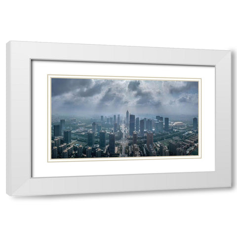 After The Storm White Modern Wood Framed Art Print with Double Matting by Yu Wu, Irene