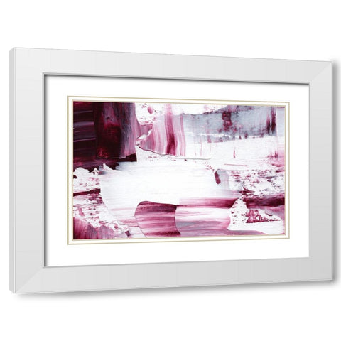 Paradox No 2 White Modern Wood Framed Art Print with Double Matting by Uplusmestudio