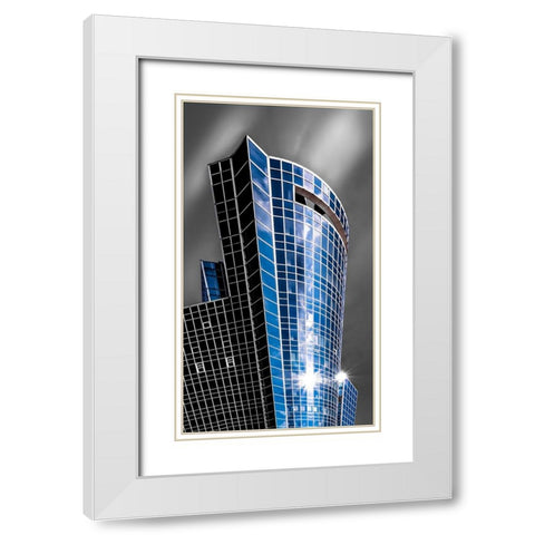 Chamber Of Commerce And Industry Of Romania White Modern Wood Framed Art Print with Double Matting by Dan, Udrea