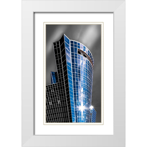 Chamber Of Commerce And Industry Of Romania White Modern Wood Framed Art Print with Double Matting by Dan, Udrea