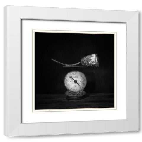 Simple Comme Bonjour . White Modern Wood Framed Art Print with Double Matting by Dingemans, Saskia
