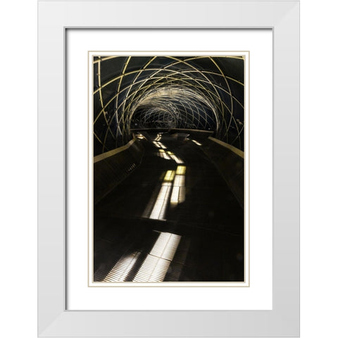 Anyang Art Park White Modern Wood Framed Art Print with Double Matting by Young Choi, Mi
