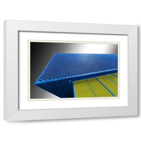 Other PerspectIVes White Modern Wood Framed Art Print with Double Matting by Domont, Jois