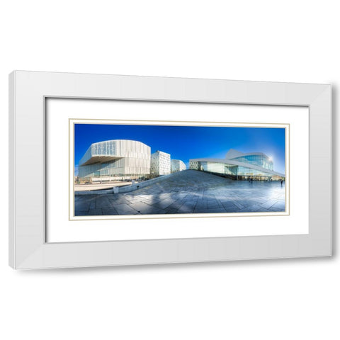 Cultural Zone White Modern Wood Framed Art Print with Double Matting by Pastor Benjumeda, Eugenio