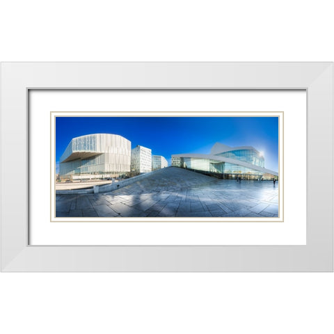 Cultural Zone White Modern Wood Framed Art Print with Double Matting by Pastor Benjumeda, Eugenio