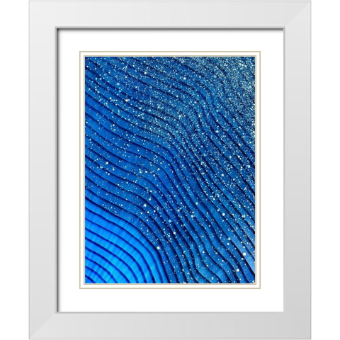 Star Light Star Bright White Modern Wood Framed Art Print with Double Matting by Mann, Tara