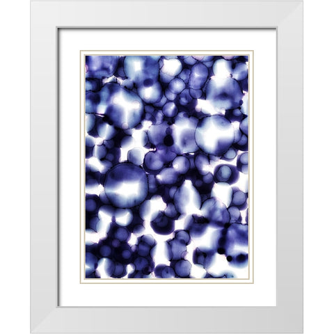 Frostbite White Modern Wood Framed Art Print with Double Matting by Mann, Tara