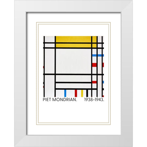 Place de la Concorde White Modern Wood Framed Art Print with Double Matting by Pictufy