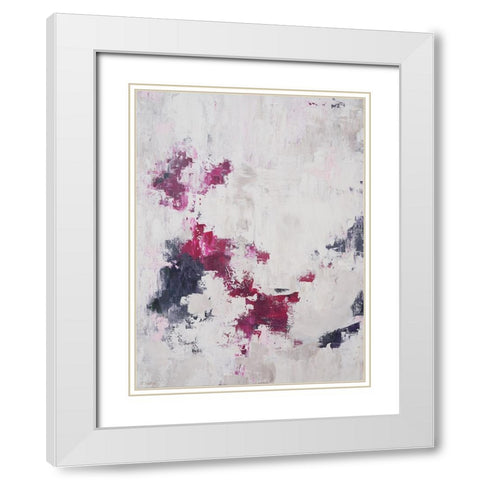 A perfect day 1 White Modern Wood Framed Art Print with Double Matting by Wattre, Francoise