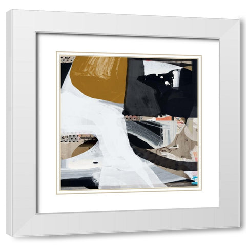 Trading White Modern Wood Framed Art Print with Double Matting by Hobday, Dan