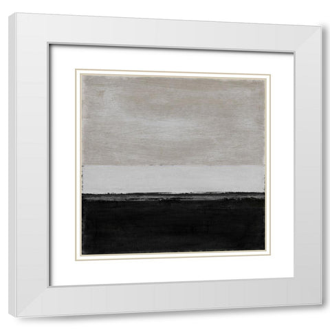 Day White Modern Wood Framed Art Print with Double Matting by Hobday, Dan