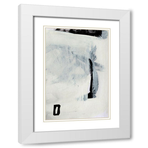 Beyond White Modern Wood Framed Art Print with Double Matting by Hobday, Dan