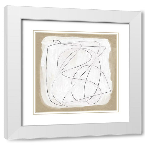Format White Modern Wood Framed Art Print with Double Matting by Hobday, Dan