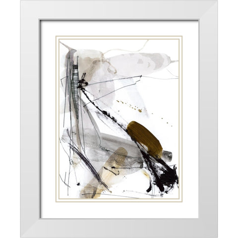 Lighthouse White Modern Wood Framed Art Print with Double Matting by Hobday, Dan