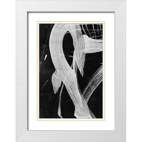 Sinking White Modern Wood Framed Art Print with Double Matting by Hobday, Dan
