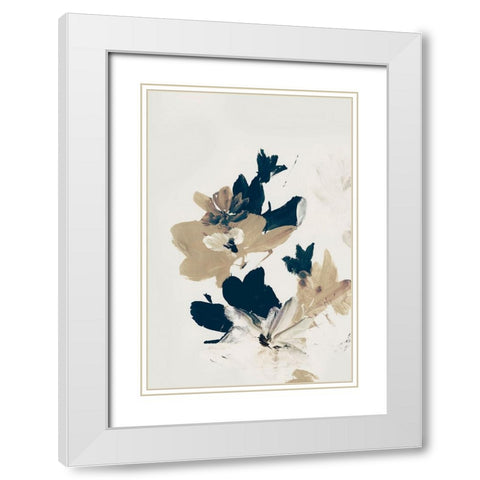 Summer View White Modern Wood Framed Art Print with Double Matting by Hobday, Dan