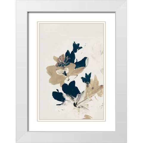 Summer View White Modern Wood Framed Art Print with Double Matting by Hobday, Dan