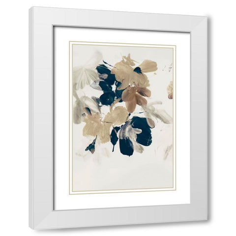 Summer View No2 White Modern Wood Framed Art Print with Double Matting by Hobday, Dan