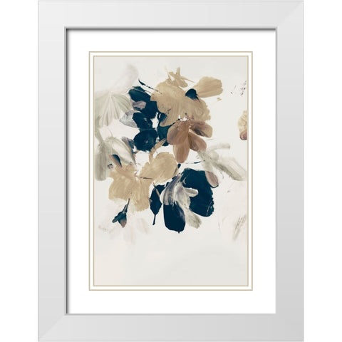 Summer View No2 White Modern Wood Framed Art Print with Double Matting by Hobday, Dan