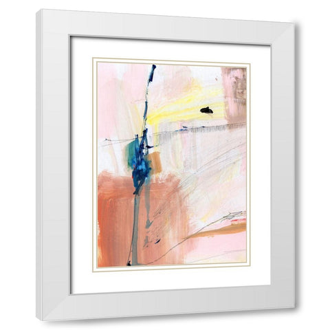 Summer Dream No2 White Modern Wood Framed Art Print with Double Matting by Hobday, Dan