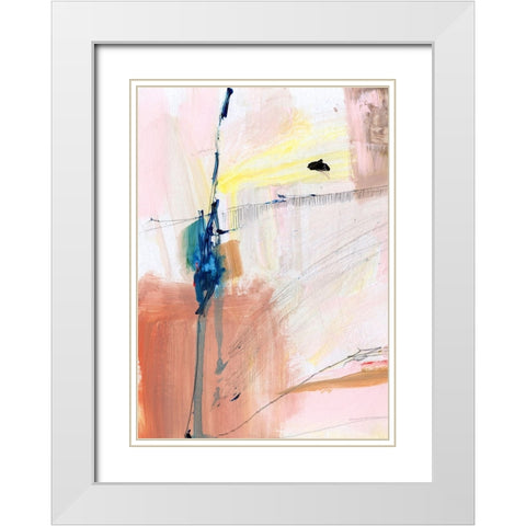 Summer Dream No2 White Modern Wood Framed Art Print with Double Matting by Hobday, Dan