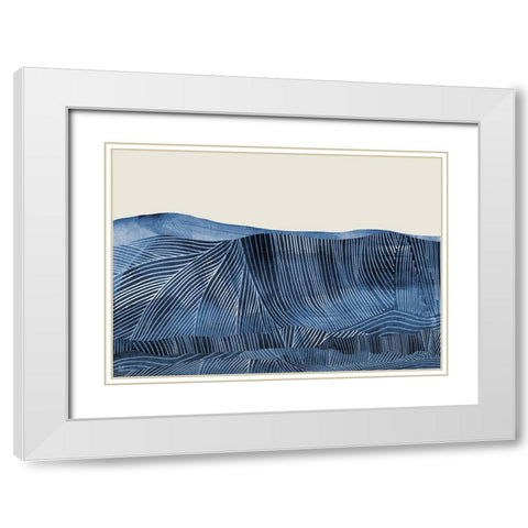 Harvest White Modern Wood Framed Art Print with Double Matting by Hobday, Dan