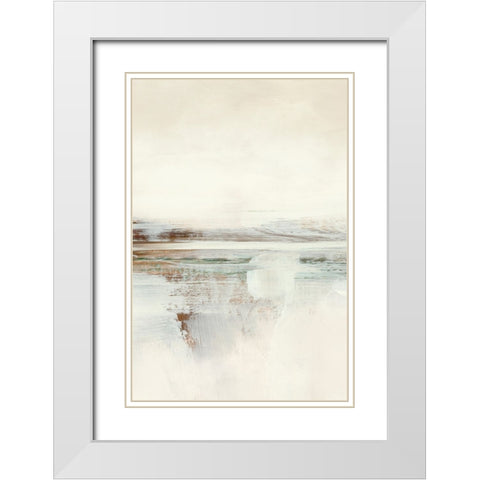Set No2 White Modern Wood Framed Art Print with Double Matting by Hobday, Dan