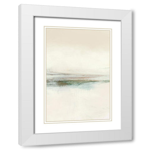 Set No3 White Modern Wood Framed Art Print with Double Matting by Hobday, Dan