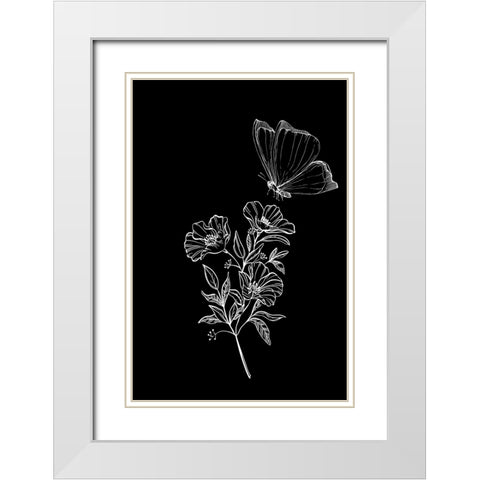 flower of the soul White Modern Wood Framed Art Print with Double Matting by Abdel Aal, Hussein