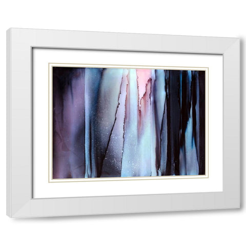 Focus White Modern Wood Framed Art Print with Double Matting by Storms, Alyson