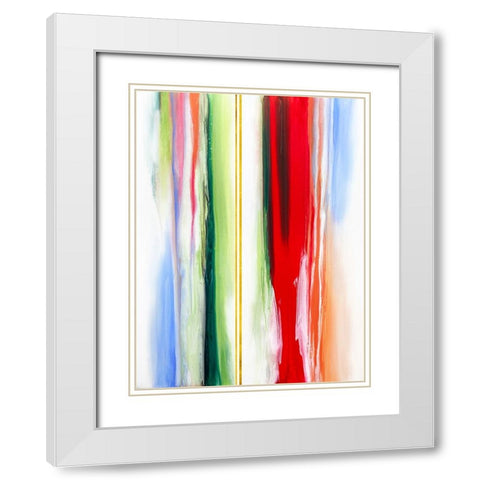 Vividvisions White Modern Wood Framed Art Print with Double Matting by Storms, Alyson