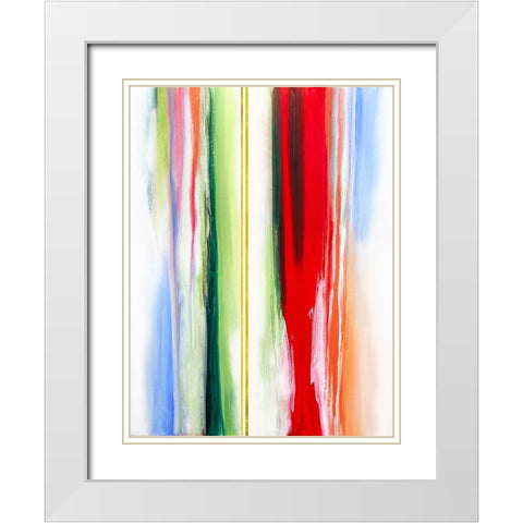 Vividvisions White Modern Wood Framed Art Print with Double Matting by Storms, Alyson
