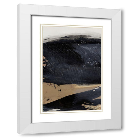 Snap No2 White Modern Wood Framed Art Print with Double Matting by Hobday, Dan