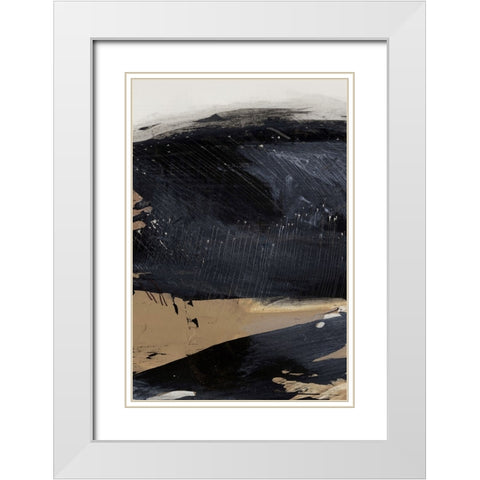 Snap No2 White Modern Wood Framed Art Print with Double Matting by Hobday, Dan