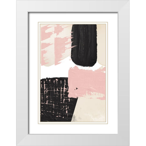 Expression of calm-2 White Modern Wood Framed Art Print with Double Matting by Ann Moss, Sally
