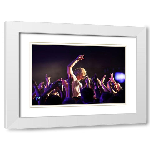 Switchfoot White Modern Wood Framed Art Print with Double Matting by Gardestig, Anders