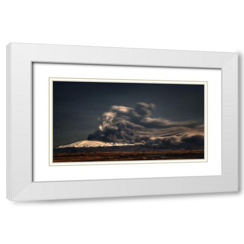 Power Of Nature White Modern Wood Framed Art Print with Double Matting by Hoffmann, Raymond