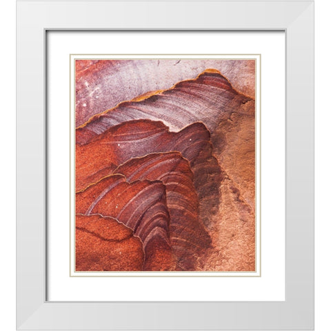 Solar Systems White Modern Wood Framed Art Print with Double Matting by Wrobel, Karsten