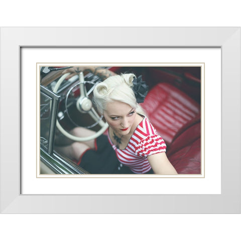 Promise-You Won\T Delete Me White Modern Wood Framed Art Print with Double Matting by Block, Reinhard