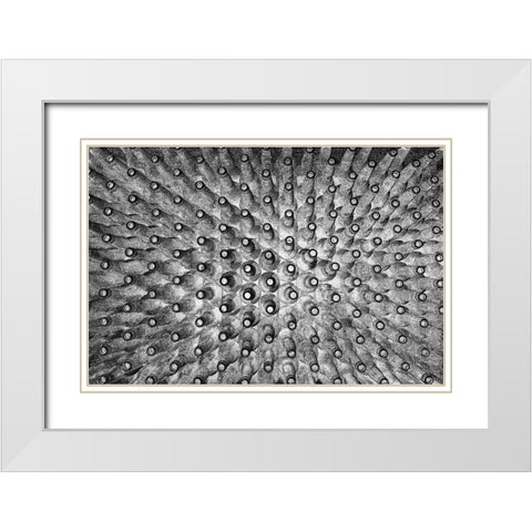 Crowded White Modern Wood Framed Art Print with Double Matting by Mitalapo