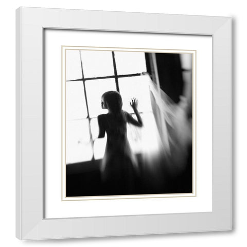 Prison Bride White Modern Wood Framed Art Print with Double Matting by Kisworo, Sebastian
