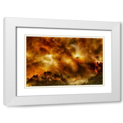 Missione Impossibile... White Modern Wood Framed Art Print with Double Matting by Grambone, Antonio