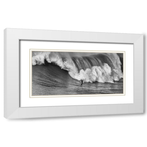 Mcnamara White Modern Wood Framed Art Print with Double Matting by Nogueira, Paulo