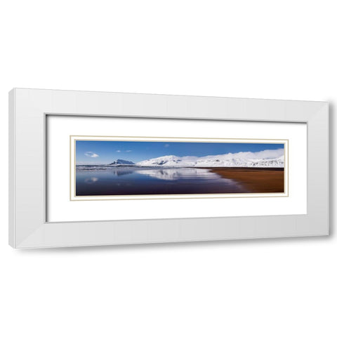 A Perfect Day White Modern Wood Framed Art Print with Double Matting by Wrobel, Karsten