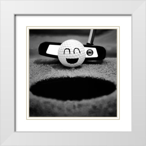 Birdie Chance White Modern Wood Framed Art Print with Double Matting by Photoworks, Baim