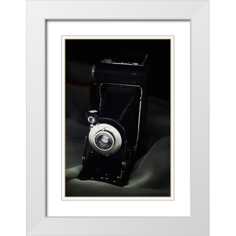 The Camera White Modern Wood Framed Art Print with Double Matting by Tweeddale, Brynn